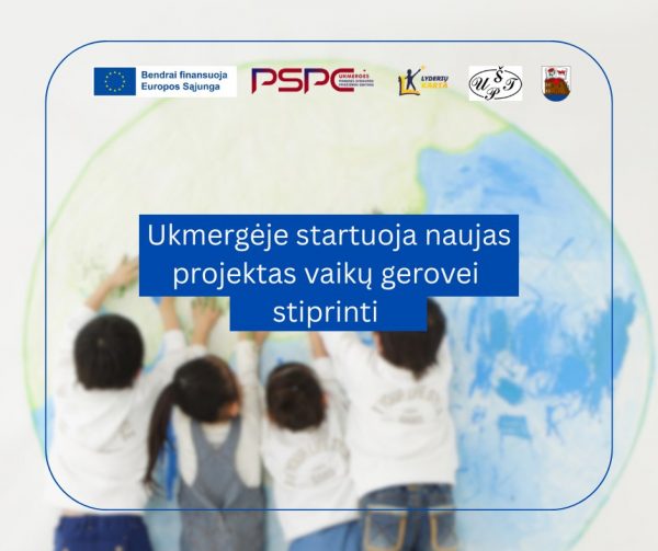 Startuoja naujas projektas vaikų gerovei stiprinti Startuoja naujas projektas vaikų gerovei stiprinti
