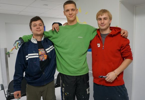 Ukmergės PSPC sienas papuoš ryškūs ir nuotaikingi rankų darbo piešiniai Ukmergės PSPC sienas papuoš ryškūs ir nuotaikingi rankų darbo piešiniai