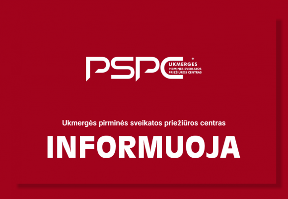 Įstaigoje atnaujinama informacinė sistema – prašoma pacientų kantrybės Įstaigoje atnaujinama informacinė sistema – prašoma pacientų kantrybės