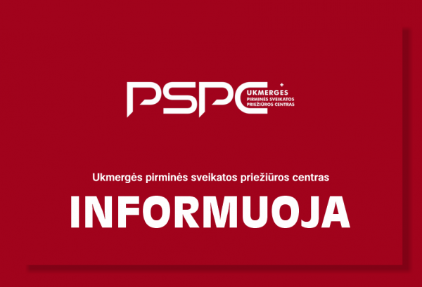 Įstaigoje atnaujinama informacinė sistema – prašoma pacientų kantrybės Įstaigoje atnaujinama informacinė sistema – prašoma pacientų kantrybės