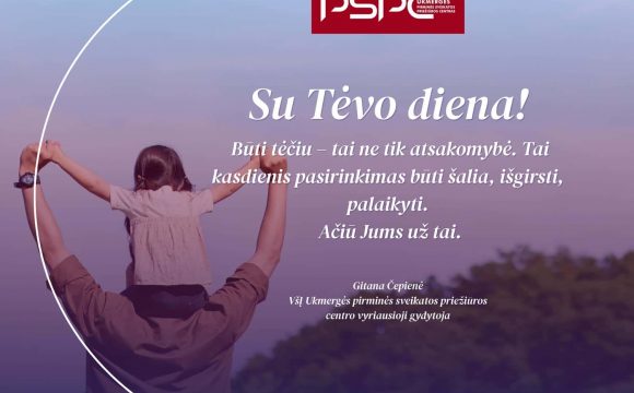 Sveikiname su Tėvo diena!